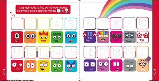 Carticica Scriu si sterg Numberblocks - Legaturi numerice, Numberblocks, 9781802630251 - imagine 2