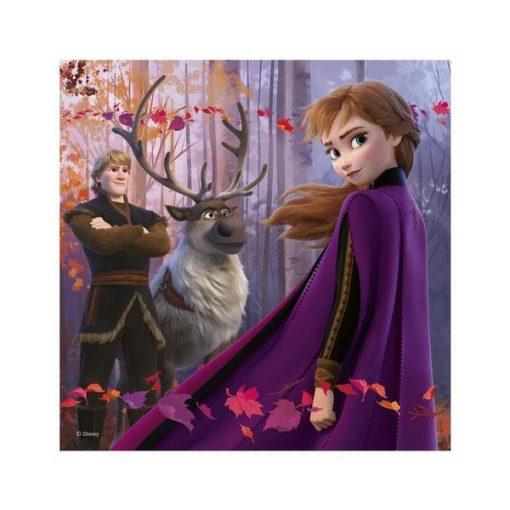 Puzzle 3 in 1 - Frozen II (3 x 55 piese), Dino, 335332, 8590878335332 - imagine 3