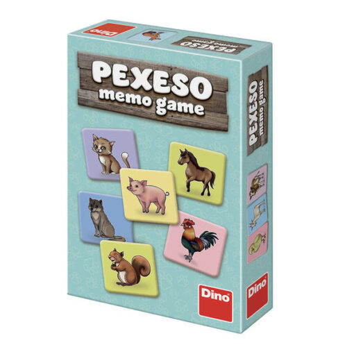 Joc de memorie - Animale de la ferma, Dino, 621985, 8590878621985