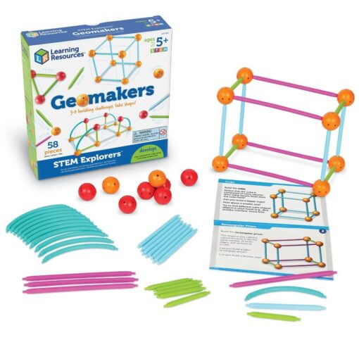 Set constructie - Forme 3D - Explorers, Learning Resources, LER9293, 765023092936 - imagine 10