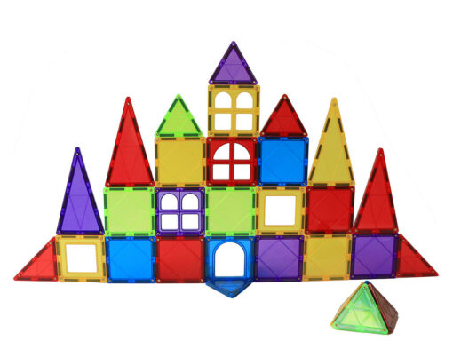 Set de constructie magnetic - 32 piese, MAGPLAYER, MPL-32, 6940482203985 - imagine 6