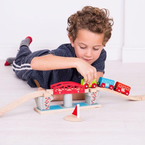 Pod rotativ, BIGJIGS Toys, BJT125, 691621091258 - imagine 4