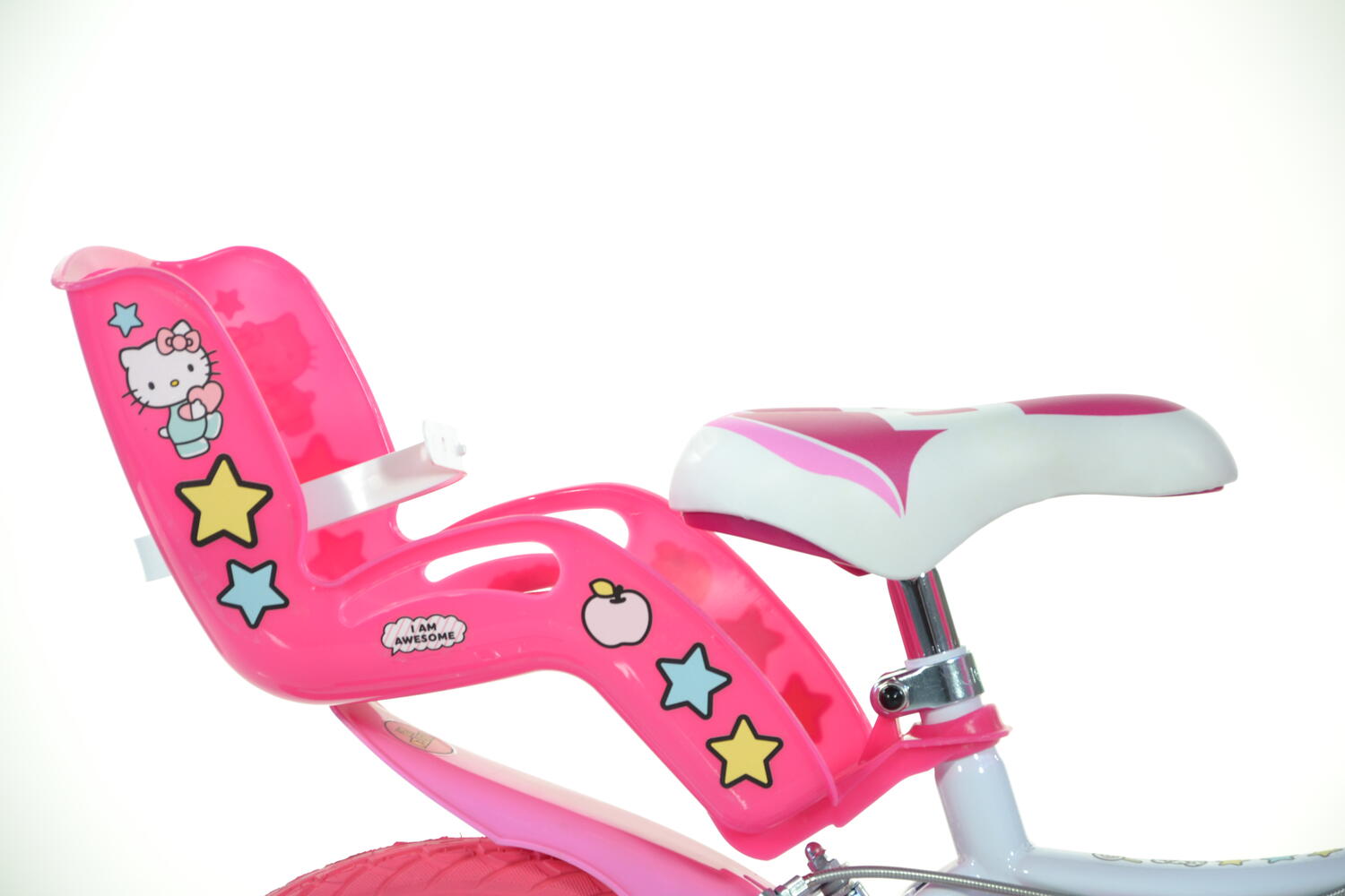 Bicicleta copii 14'' Hello Kitty, DINO BIKES, 144R-HK2, 8006817900238 - imagine 3
