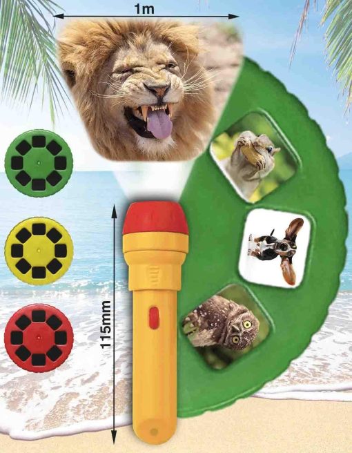 Proiector tip lanterna - Animalute haioase, Brainstorm, E2072, 5060122734776 - imagine 3