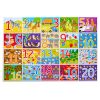 Puzzle de podea cu numere (20 piese), BIGJIGS Toys, BJ559, 691621025598