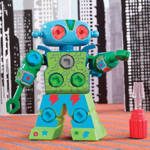 Bormasina Magica - Robotel verde, Educational Insights, EI-4127, 086002041272 - imagine 2