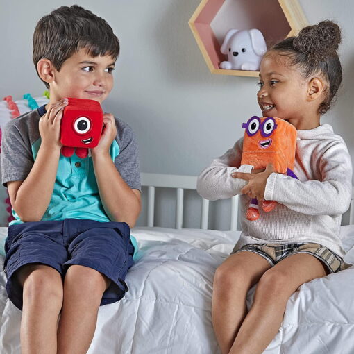 Set mascote din plus Numberblocks - Unu & Doi, Hand2Mind, HM94554-UK, 5055506409920 - imagine 3
