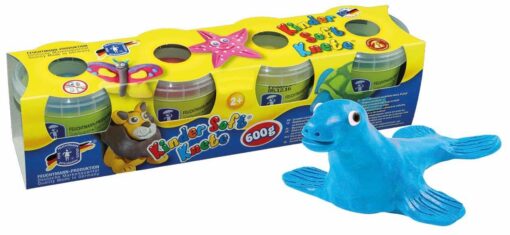 Plastilina - 4 culori, FEUCHTMANN, 6280510, 4015259205102
