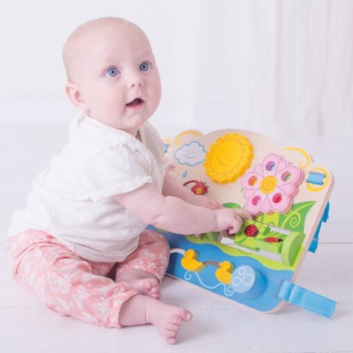 Centru de activitati - In gradina, BIGJIGS Toys, BB115, 691621531150 - imagine 4
