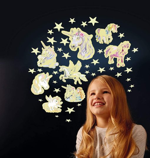 Set reflectorizant - Unicorni si stele, Brainstorm, B8627, 5060122733670 - imagine 3