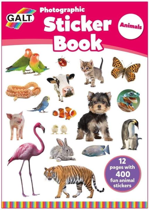 Carte cu abtibilduri - Animalute, Galt, 1005032, 5011979582461
