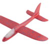 Avion planor din spuma cu luminite - Rosu, Grafix, 640010, 8715427069203