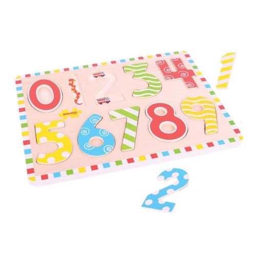 Puzzle mare 123, BIGJIGS Toys, BJ756, 691621087565