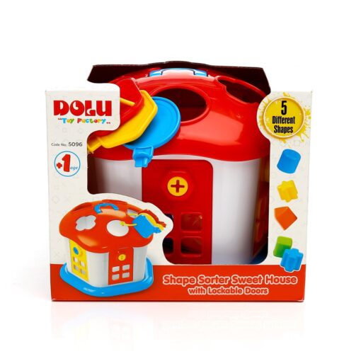 Joc sortare - Casuta vesela cu chei, DOLU, D5096, 8690089050960 - imagine 2