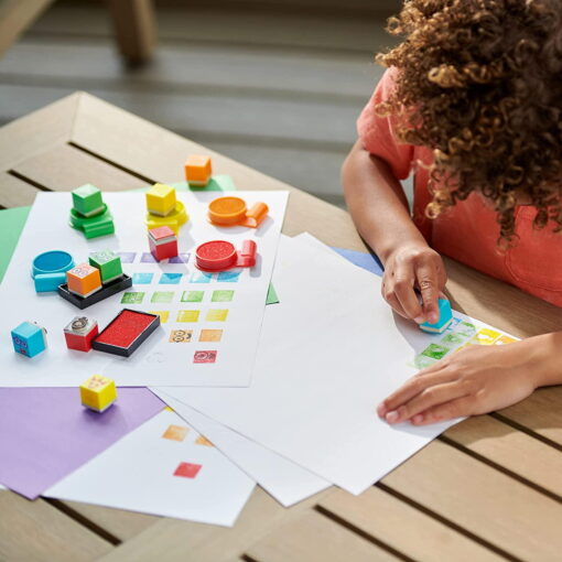 Set activitati cu stampile - Numberblocks, Hand2Mind, HM94563-UK, 5055506409722 - imagine 6