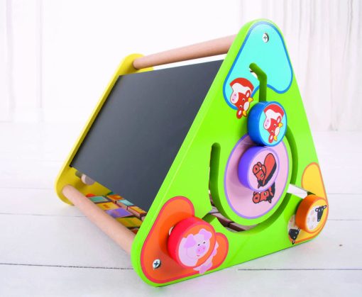 Centru de activitati - litere si imagini in romana, BIGJIGS Toys, OEM022, 691621460221 - imagine 8
