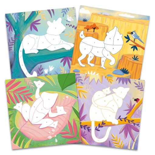 Cartea mea cu stickere - Animalute salbatice, Galt, 1005530, 5011979625977 - imagine 2