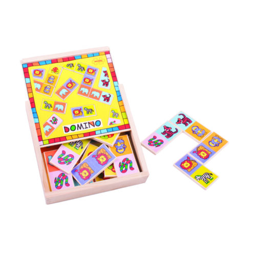 Domino pentru copii, BIGJIGS Toys, BJ529, 691621195291