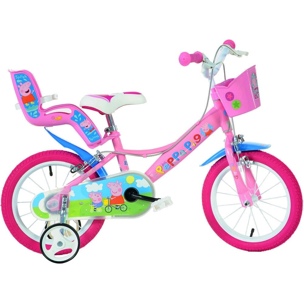 Bicicleta copii 14'' - Purcelusa Peppa, DINO BIKES, 144R-PGS, 8006817908029