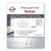 Set 20 pastile parfumate pentru aspirator cu aburi Rowenta Clean & Steam, ZR005805