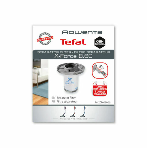 Filtru lavabil pentru aspirator Rowenta X-Force, ZR009006