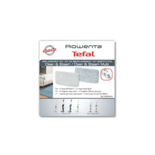 Kit lavete microfibra pentru aspirator Rowenta, ZR850002