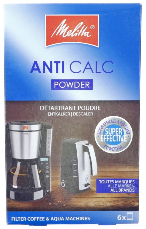 Pudra decalcifiere Melitta pentru espressor, 6 x 20gr, 6762482