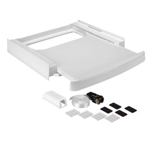 Kit universal de suprapunere masina de spalat / uscator, 60 x 60 cm, Wpro, C00378975, 484000008436
