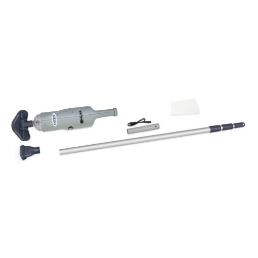Sistem curatare piscina + maner telescopic + cablu USB + baterii reincarcabile, Intex Ni-Mh 28620