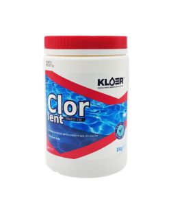 Clor lent tablete 200 Kloer, pentru apa piscina, 1 kg