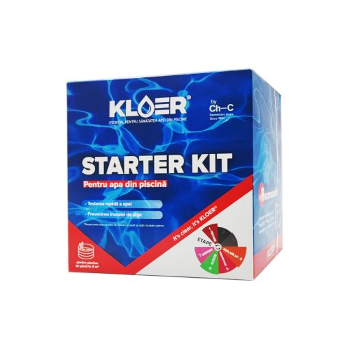 Set Start Kloer, solutii pentru intretinere apa piscina