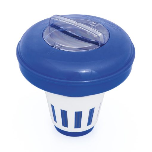 Distribuitor flotant, pentru substante intretinere apa piscina, Bestway 58071, D 16.5 cm