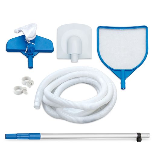 Kit intretinere piscina, cu skimmer si filtru inclus, Deluxe