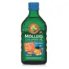 Ulei din ficat de cod cu aroma de Tutti Frutti pentru copii, 250ml, Moller's