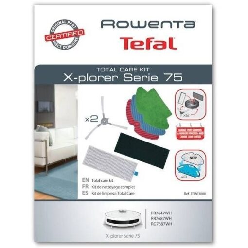 Set de intretinere pentru aspirator robot Rowenta X-plorer serie 75, ZR763000