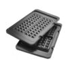 Set 2 placi gofre pentru gratar electric DeLonghi, DLSK151, 5517910011