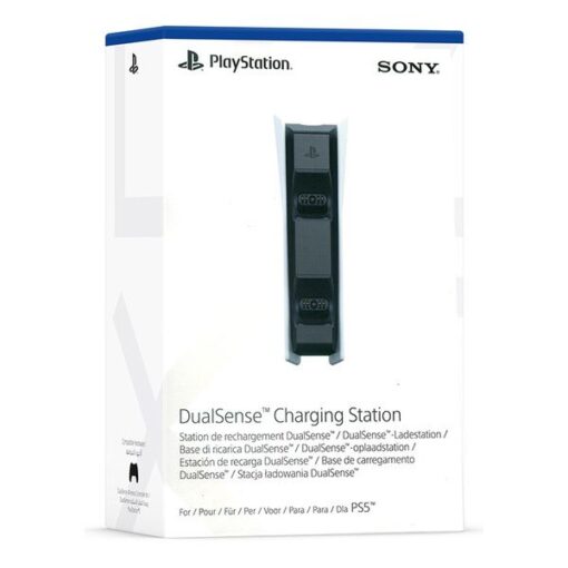 Statie de incarcare pentru controller DualSense PlayStation 5, Sony, 9374107 - imagine 3
