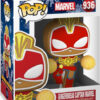 Figurina Funko POP! Marvel Avengers Holyday F936 - Gingerbread Captain Marvel #936