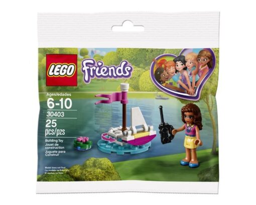 LEGO Friends 30403 - Barca cu telecomanda a Oliviei