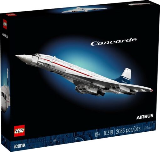 LEGO Creator Expert - Concorde 10318, 2083 piese