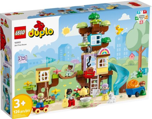 LEGO DUPLO 10993 - Casa din copac (3 in 1)