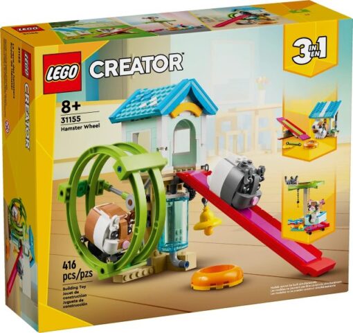 LEGO Creator 31155 - Roata Hamsterului (3:1)