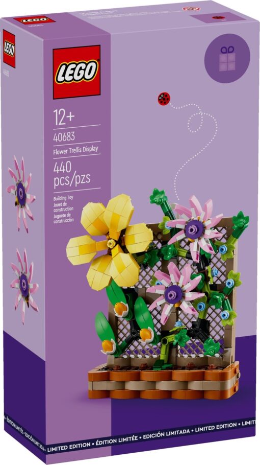 LEGO Botanical 40683 - Spalier cu flori