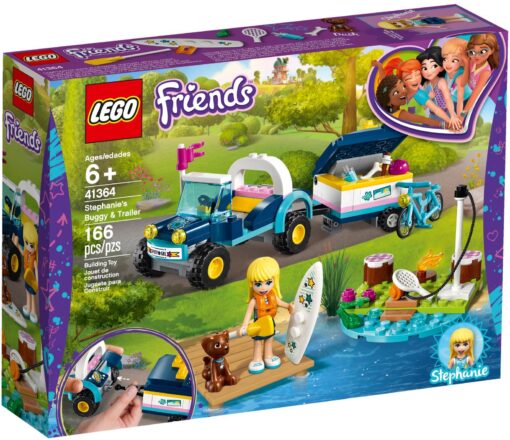LEGO Friends 41364 - Vehiculul cu remorca? al Stephaniei