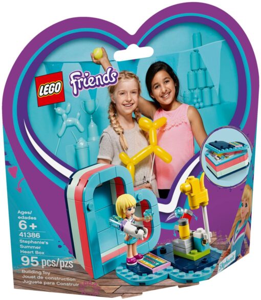 LEGO Friends 41386 - Cutia de vara? in forma? de inima? a Stephaniei