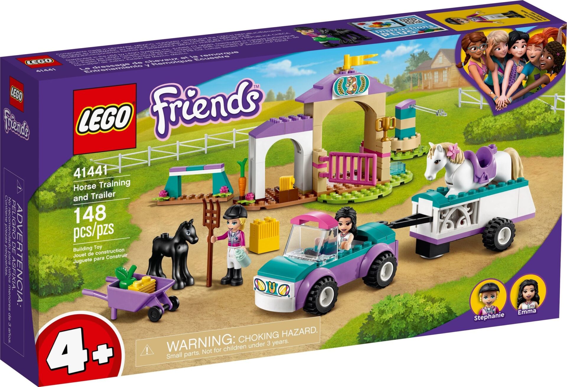 LEGO Friends 41441 - Remorca de cai