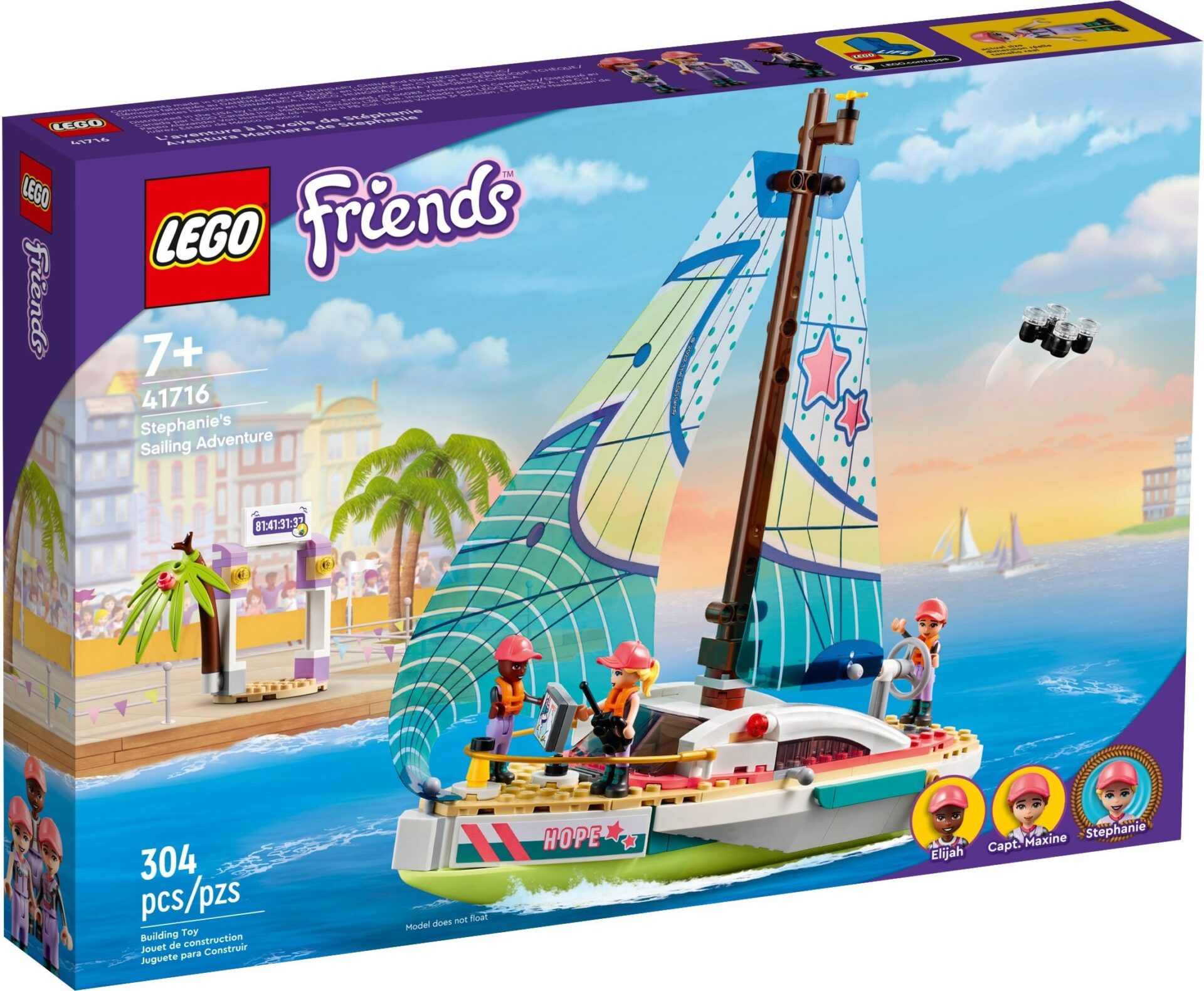LEGO Friends 41716 - Aventura nautica a lui Stephanie