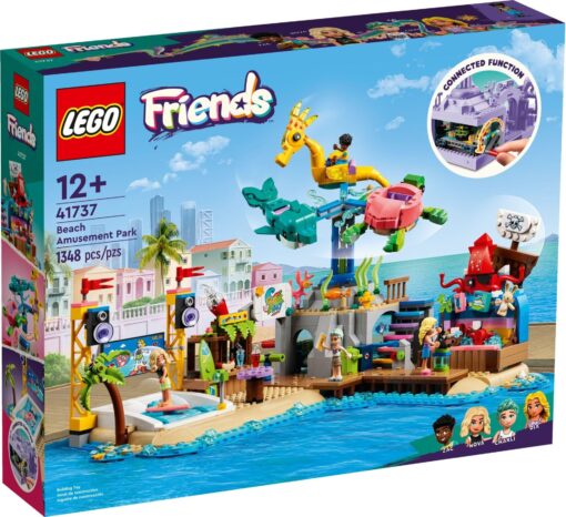LEGO Friends 41737 - Parc de distractii pe plaja