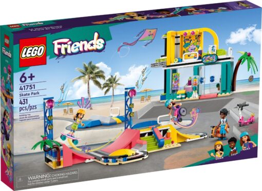 LEGO Friends 41751 - Parc de skateboarding