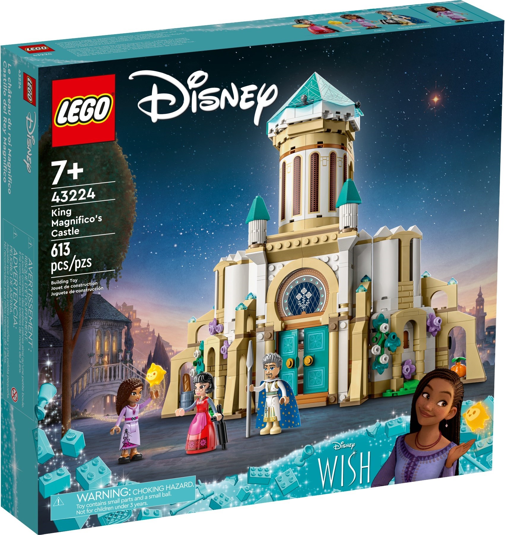 LEGO Disney 43224 - Castelul regelui Magnifico